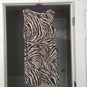 Banana Republic tiger print dress